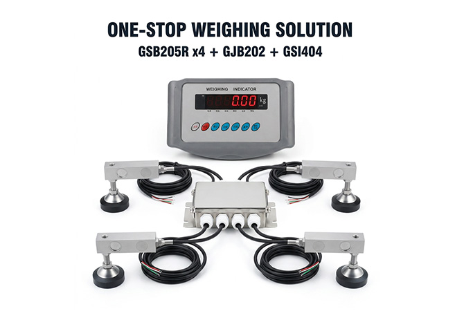 GSB205R Cattle Scale Load Cell Kit